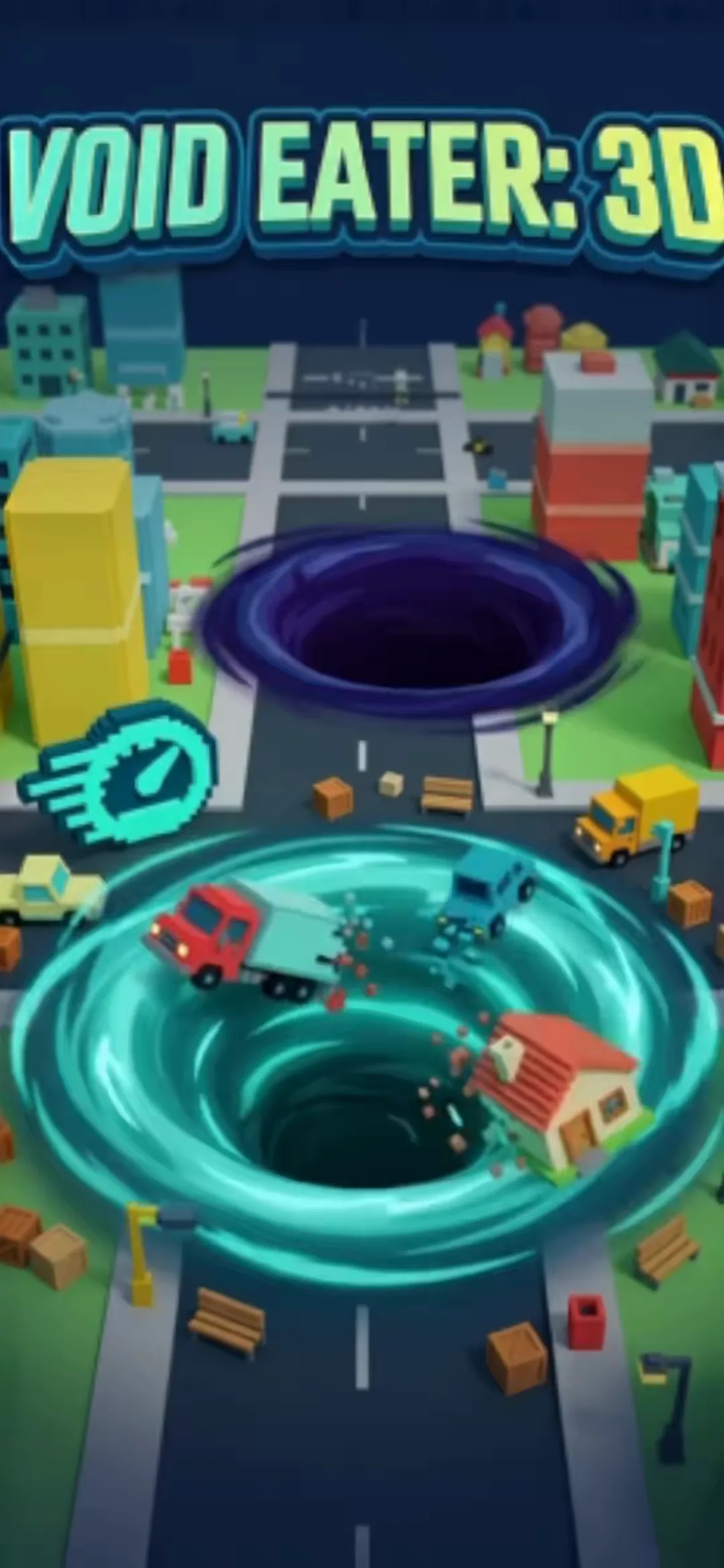 Void Eater: 3D, a game made on Mable by @euqui