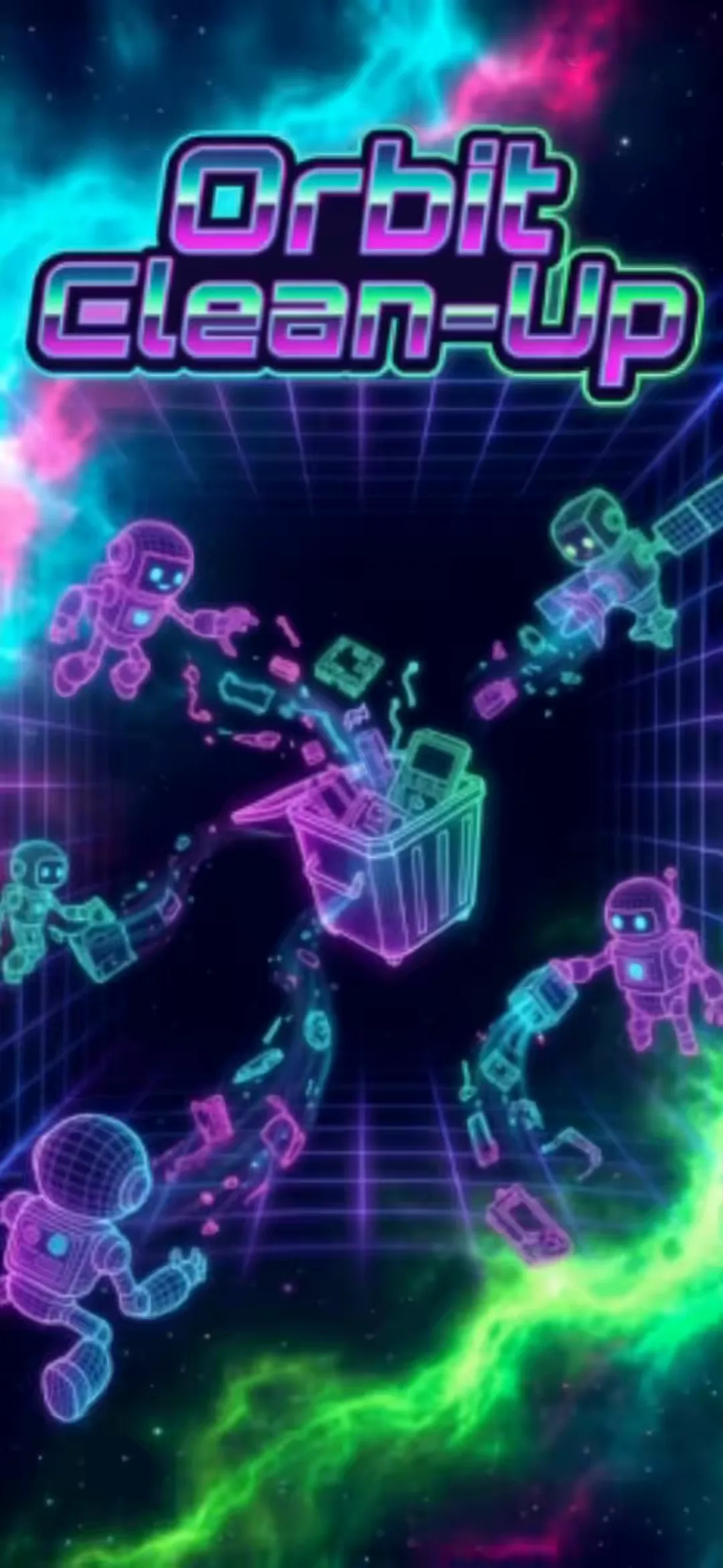 Orbit Clean-Up, a game made on Mable by @Xiao_Nai