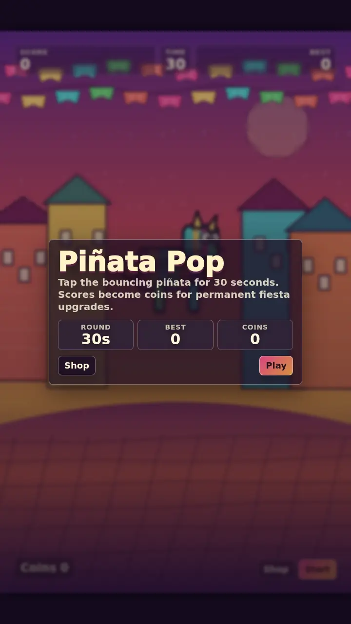 Piñata Pop: Fiesta Shop