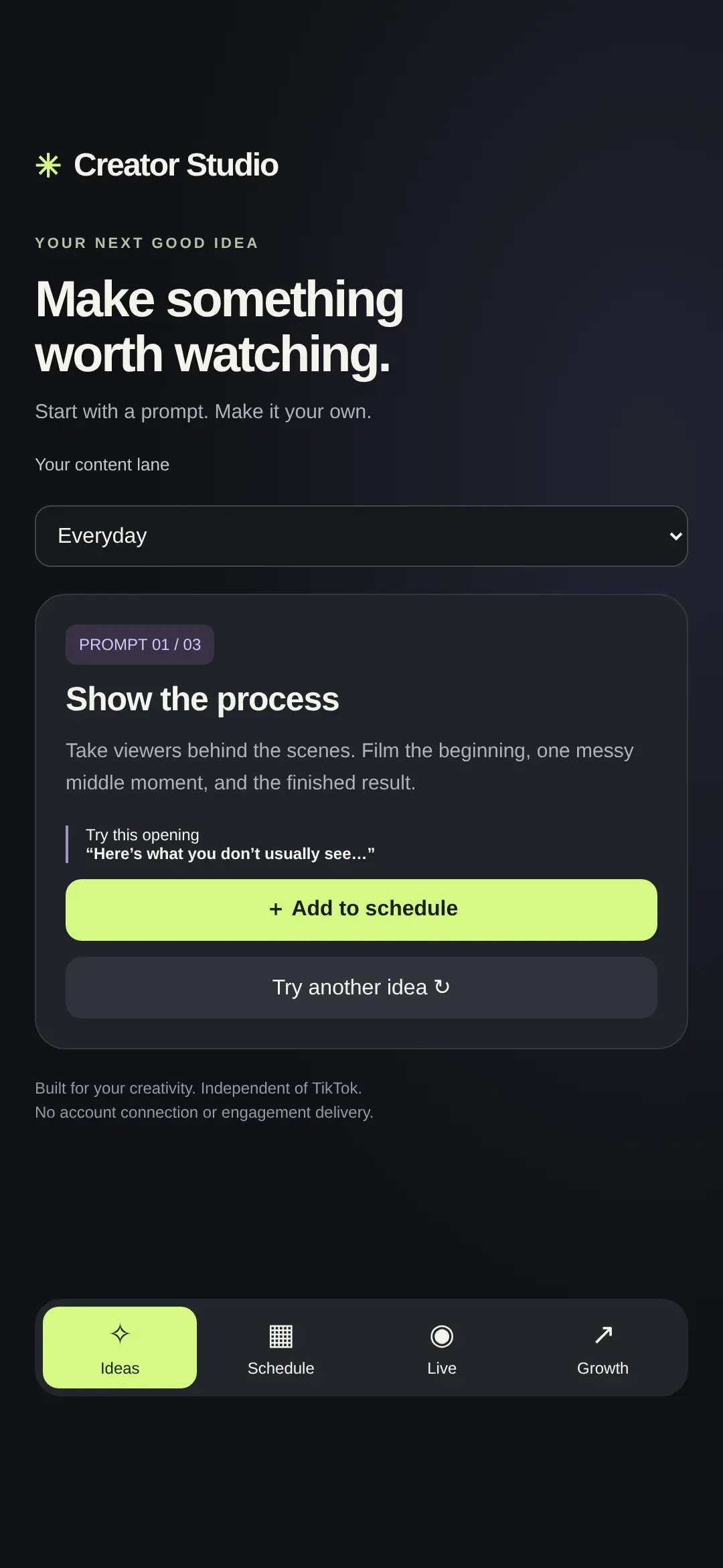 Creator Studio