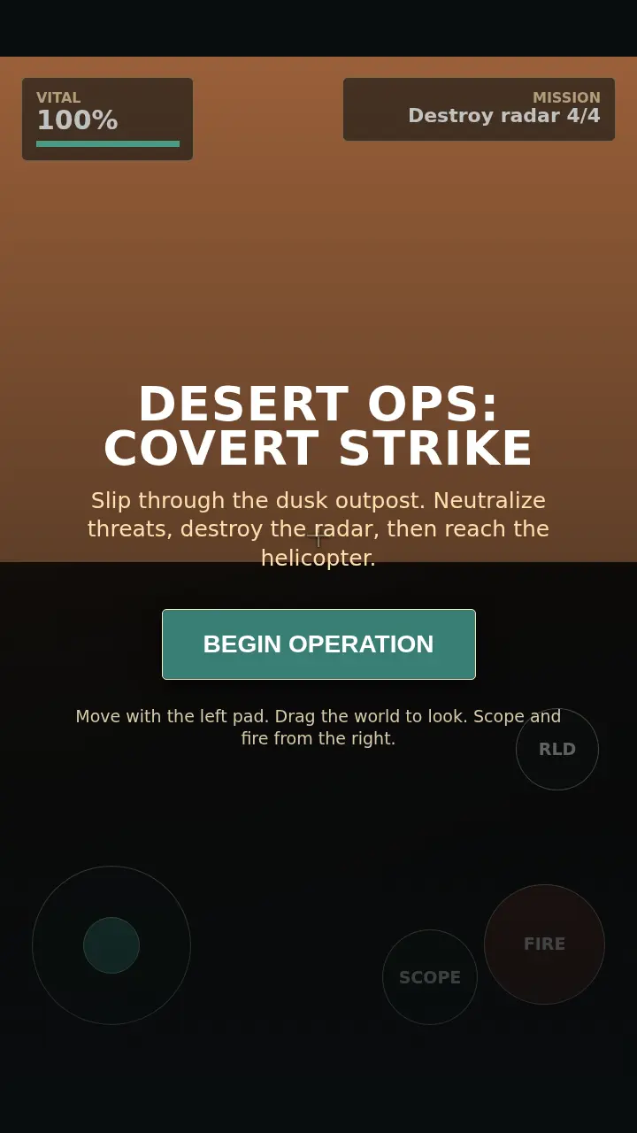 Desert Ops: Covert Strike