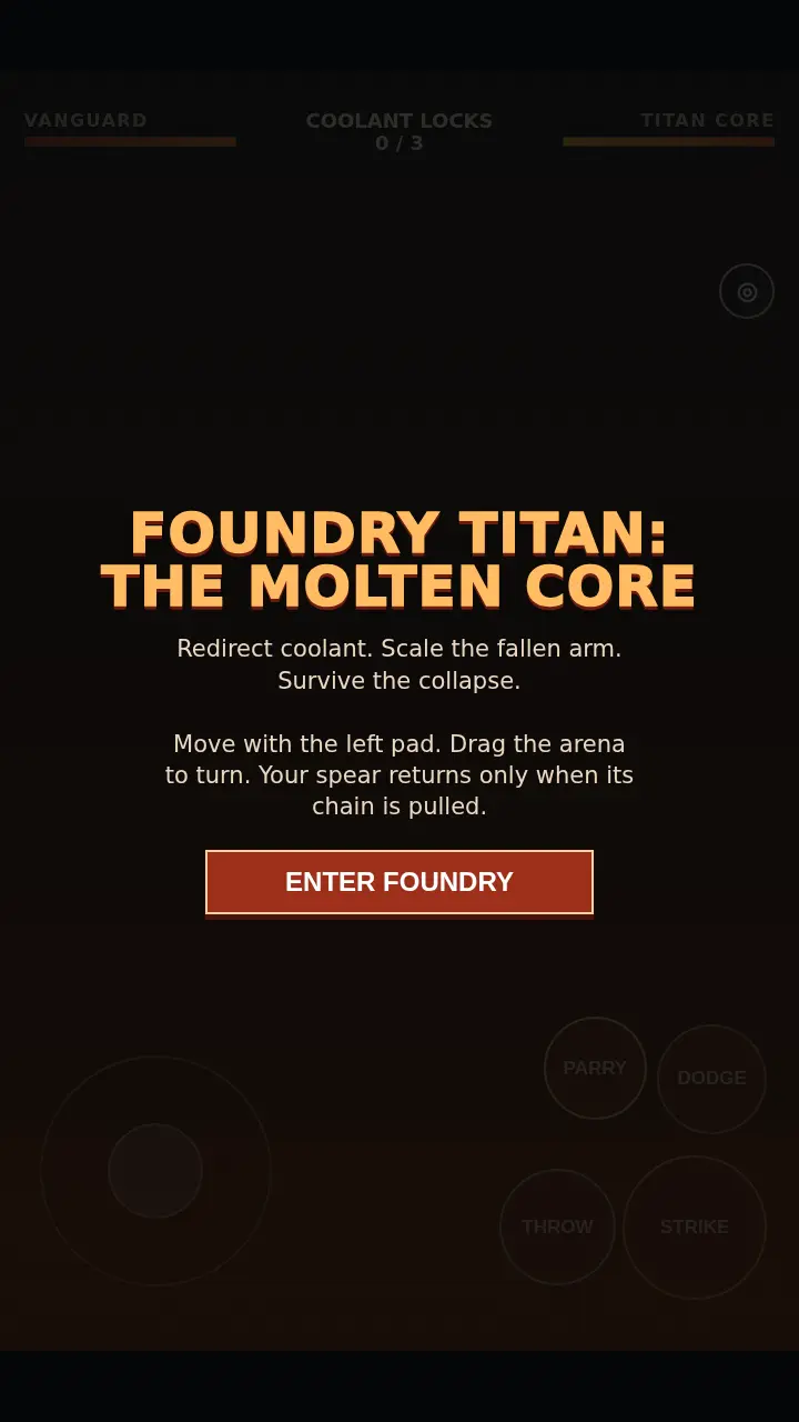 Foundry Titan: The Molten Core game cover